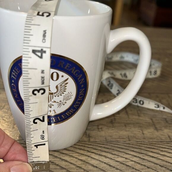 🇺🇸 Ronald Reagan 💯 Centennial Celebration 🥳 Signature🖊️Mug🍵Sturdy & Solid - Picture 15 of 17